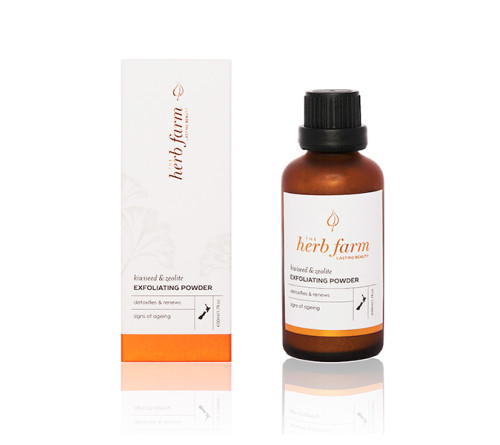 The Herb Farm 奇异果籽天然硅矿去角质粉50ml 抗衰老