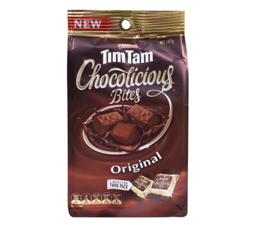 TimTam 经典原味 巧克力夹心饼干 独立包装 187g