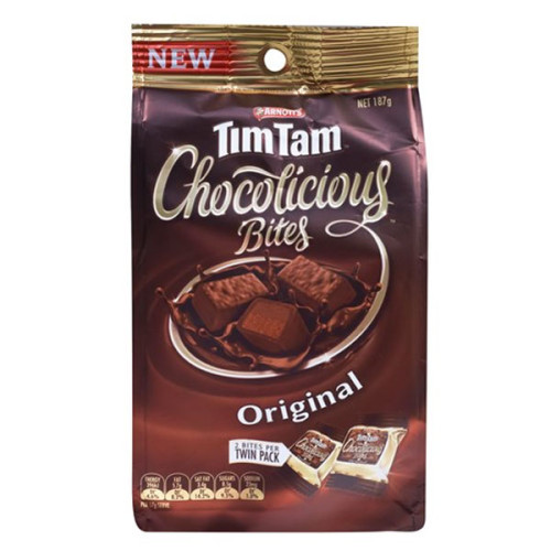 TimTam 经典原味 巧克力夹心饼干 独立包装 187g