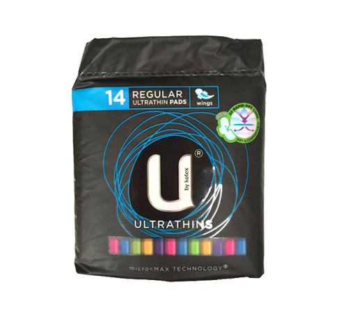 UbyKotex 常规超薄卫生巾 护垫 14片