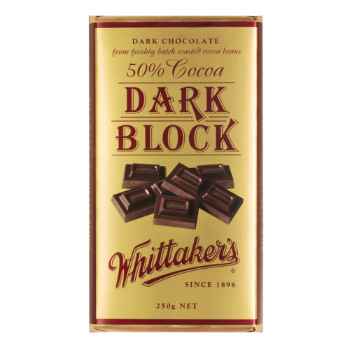Whittakers 黑巧克力 50%可可 250g