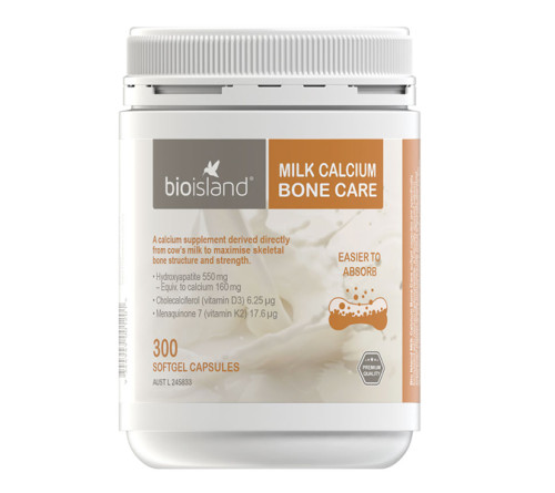 Bioisland 液体钙 成人天然液体乳钙 12岁以上 老人 孕妇 150粒