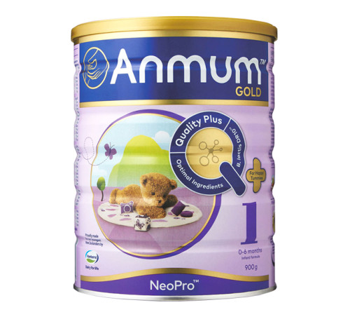【新西兰直邮】Anmum 安满 金装 婴儿奶粉一段 900g 6罐一箱