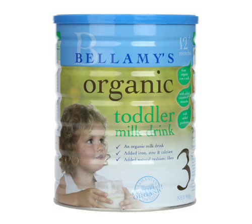 【澳洲直邮】bellamy's有机婴儿奶粉贝拉米3段 6桶一箱