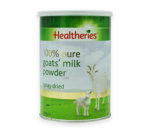 【新西兰直邮】Healtheries 贺寿利100%纯成人山羊奶粉 450g/罐 6罐装