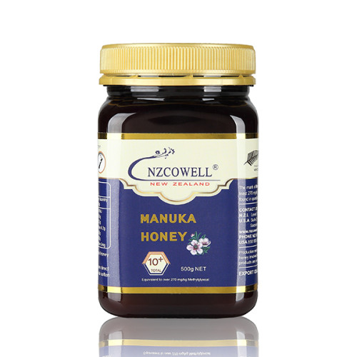 NZCowell纽科维纯天然蜂蜜 麦卢卡蜂蜜10+ 500g