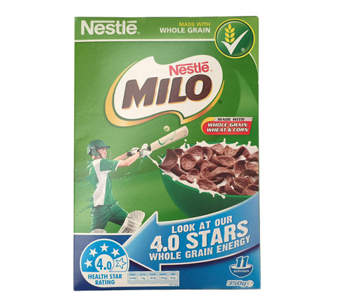 雀巢 MILO 美禄营养全谷物早餐麦片巧克力味 350g