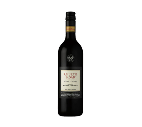 包邮 新西兰 Church Road Merlot Malbec Cabernet 750ml 
