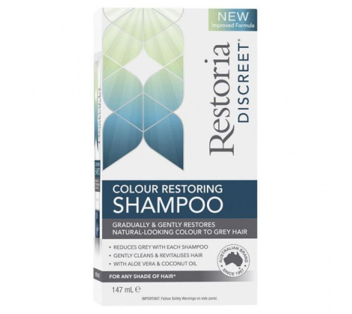 Restoria Discreet   黑发洗发水 147ml