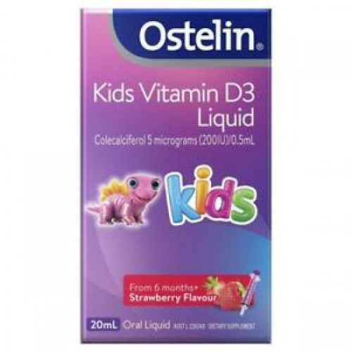 Ostelin  儿童 维生素D滴剂(草莓味)20ml 