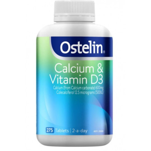 Ostelin   奥斯特林 维他命D+钙 275片