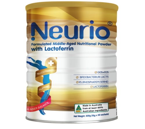 Neurio   纽瑞优中老年乳铁蛋白营养粉健康 10g*30s 