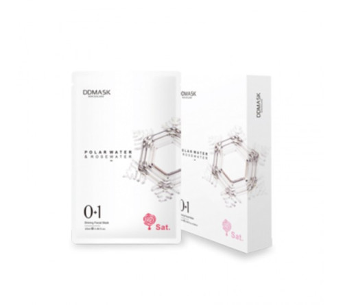 DDMask 新西兰极地水玫瑰面膜(白)(1盒) 