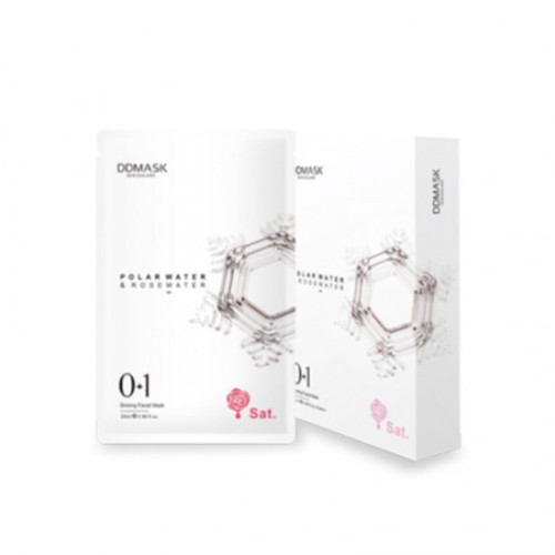 DDMask 新西兰极地水玫瑰面膜(白)(1盒) 