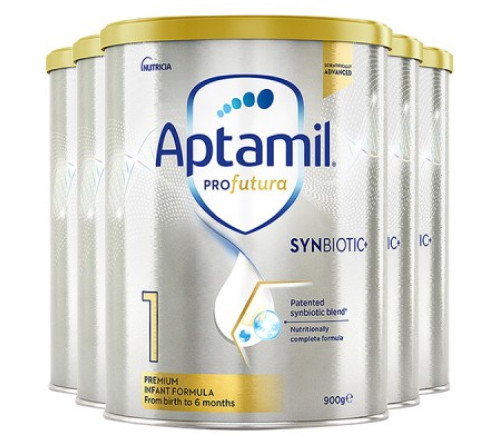 【新西兰直邮】Nutricia爱他美 Aptamil白金 1段奶粉 6桶一箱