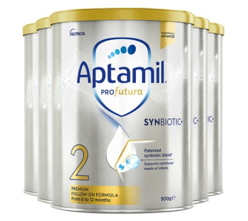 【新西兰直邮】Nutricia爱他美 Aptamil白金 2段奶粉 6桶一箱
