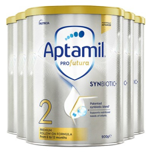【新西兰直邮】Nutricia爱他美 Aptamil白金 2段奶粉 6桶一箱