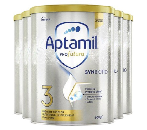 【新西兰直邮】Nutricia爱他美 Aptamil白金 3段奶粉 6桶一箱  新包装