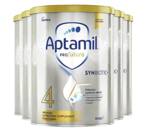 【新西兰直邮】Nutricia爱他美 Aptamil白金 4段奶粉 6桶一箱 新包装