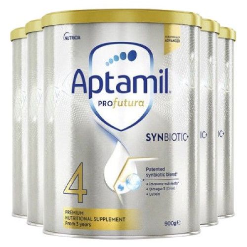 【新西兰直邮】Nutricia爱他美 Aptamil白金 4段奶粉 6桶一箱 新包装